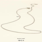 Cadikez 24PCS Stainless Steel Curb Chain Necklace Bulk, 2mm 18inch Stainless Steel Finished Flat Twisted Link Chains for Necklace Jewelry Making - color: 2.0mm Stainless Steel