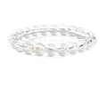 AD Beads Natural Gemstone Round Beads Stretch Bracelet Healing Reiki 10mm (Clear Quartz) - color: Clear Quartz