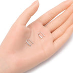 5pcs Adabele Authentic 925 Sterling Silver 12mm Pendant Clasp Pinch Bails Cubic Zirconia CZ Clip Tarnish Resistant for DIY Craft Jewelry Making SS205-3 - size: 12mm Pinch Bail with CZ