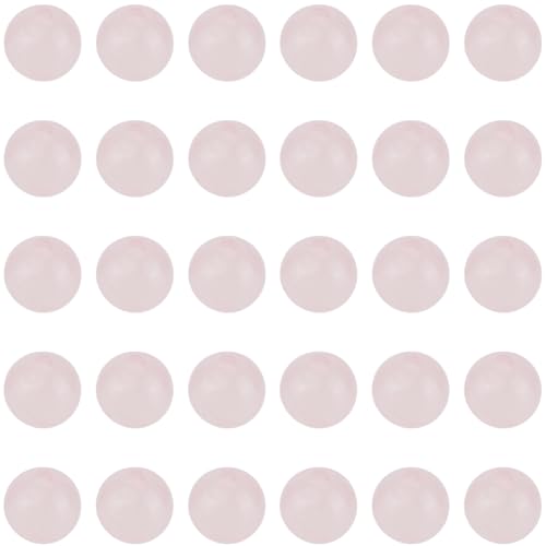 1 Box 6MM 120PCS Natural Rose Quartz Beads with Hole Round Pink Crystal Energy Power Chakra Power Stone Gemstone Reiki Loose Spacer Bead Bulk for Jewelry Making Bracelet Necklaces DIY Craft
