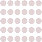 1 Box 6MM 120PCS Natural Rose Quartz Beads with Hole Round Pink Crystal Energy Power Chakra Power Stone Gemstone Reiki Loose Spacer Bead Bulk for Jewelry Making Bracelet Necklaces DIY Craft