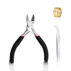 Wire cutters Needle for Jewelry Making,Jewelry Pliers Jewelry Making Tools for Crafts，With Long Flat Nose Pliersfor Cutting Crafts-Matte Handle - color: Wire Cutters Needle-anti Fan