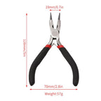2 Pack Round Nose Pliers Jewelry Making Tools,Round-Nose Pliers for Bending and Looping Wires - style: Jewelry Nose