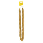 Party Beads - Small Round - size: 12-Pack, style: Gold (12-Pack)