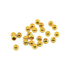 Beadalon Crimp Beads, Size #3, Gold Color, 1.5 g, Approx. 27 pc - color: Gold, size: Size #3, 27 pc