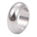 BEADIA Stainless Steel Spacer Beads 2.5x1mm Rondelle Loose Charm Caps Beads for DIY Jewelry Making 100pcs with 1.5mm Hole - color: 2.5x1mm 1.5mm