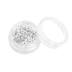 BEADIA Silver Plated Hexagon Spacer Beads 4x1.5mm 50pcs for Jewelry Making Findings Non Tarnish - color: Silver, size: 4x1.5mm Hexagon
