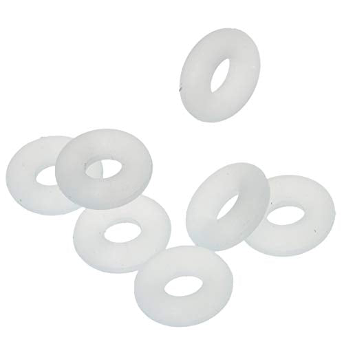 White Round Silicone Rubber Stopper Bead for European Charm Bracelets/Clips Bundle