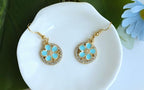 Anjulery 30Pcs Flower Charms for Jewelry Making and Crafting - Enamel Charms for Bracelets Earrings Necklaces Pendants (30Pcs Gold-B) - color: 30Pcs Gold-B