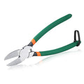 SPEEDWOX Flush Cut Pliers Side Cutting Pliers with Longer Flush Cutting Edge Flush Cutter Wire Cutter for Crafts Flush Cut Trimmers Craft Cutter Model Tools Flush Cut Snips Plastic Pliers Hand Tools - size: 8"