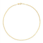 Amazon Essentials 14K Gold Plated Paperclip Chain Necklace - color: Yellow Gold, size: 16"