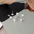 30PCS 14K Gold and Silver Flat Pad Earring Posts Hypoallergenic Earring Studs with 925 Sterling Silver Post for DIY Jewelry Making Findings - color: C Style -14K Gold and Silver Flat Pad