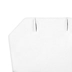 MOOCA 6 Pcs Set Mini White Faux Leather Earring Stand Necklace Chain and Pendant Display Stand, Mini Jewelry Display Holder Stand, Jewelry Showcase, 3 1/4 in Height - color: 2) White Faux Leather
