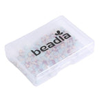 Beadia Natural Shoushan Stone Tila Beads 5x2mm Rectangle 2-Hole Spacer Beads for DIY Bracelet Earring Making 15"/Strand - color: Shoushan Stone, size: 5x2mm