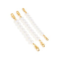 FAMARINE Gold Silver Necklace Extender Chains for Women - color: gold D
