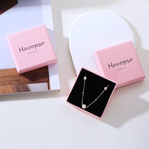 Gold Chain Necklace for Women 18K Gold Plated Dainty Star Cross Heart Cuabn Choker Chains Stainless Steel Trendy Jewelry Christmas Gifts - color: Small Teardrop-Gold