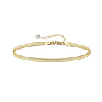 DEARMAY 14K Gold Plated Ankle Bracelets Set for Women Waterproof, Anklets for Women Cuban Link Layered Pack Jewelry Gift - color: Gold Anklet-P
