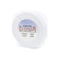 Beadalon Elonga Elastic String for Bracelets 1.0mm 25m White Jewelry Making Cord Strong Stretch Recovery Secure Knots Heavy Beads Compatible Multi Fiber Durable for Jewelry Makers - style: White, 1 mm, 25 m