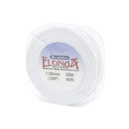 Beadalon Elonga Elastic String for Bracelets 1.0mm 25m White Jewelry Making Cord Strong Stretch Recovery Secure Knots Heavy Beads Compatible Multi Fiber Durable for Jewelry Makers - style: White, 1 mm, 25 m