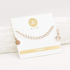gorjana - 3 in. Extender Chain - Gold, Rose or Silver - Lightweight Design - Spring Ring Closure - color: Rose gold plated