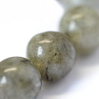 KISSITTY 235pcs 8mm Natural Labradorite Bead Strands, Natural Gemstone Crystal Beads Round Smooth Chakra Beads Energy Healing Crystals Gemstones for DIY Jewelry Bracelets Necklaces Making - color: Natural Labradorite