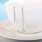 Dorella Sterling Silver Necklace Extenders Chain Set of 2 Pcs Pack 2" and 5" or 3" and 4" - Solid 925 Sterling Silver Fine Chain Dainty Durable Adjustable - color: A Sterling Silver 5" + 2" Rolo Chain Necklace Extender