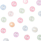 150Pcs Eggshell Luminous Acrylic Beads Cone for Jewelry Making Glow in The Dark Transparent Spacer Beads Bulk for Bracelet Earring Necklace DIY Craft Gift - color: Luminous Eggshell- 150 pcs