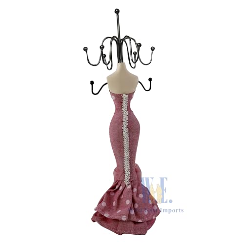 2 PCS Set Jewlery Display Shoe Ring Holder - Mannequin Necklace Display Bracelet Orgaziner (Or) - color: Or
