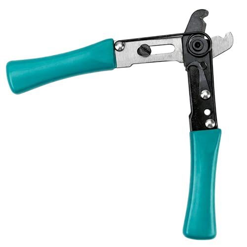 Capillary Tube Cutter - Wire Cutting Pliers Tool for HVAC Air Conditioning and Refrigeration Repairs & Maintenance, Metal Green Snap Clamp On Scissors, Ergonomically Hand Designed Forcep for Copper