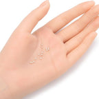 200pcs Adabele Authentic 925 Sterling Silver Hypoallergenic Seamless 2mm (0.08 Inch) Small Tiny Round Loose Beads Spacer for DIY Craft Jewelry Making SS140 - color: Sterling silver, size: 2mm (0.08") - 200pcs
