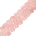 Natural Rose Quartz 20mm Coin Disc Loose Beads 16 Inch for DIY Jewelry Making Beads - color: Rose Quartz