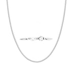 925 Silver Chain Necklace for Women 2mm Box and Snake Italian Choker Chain Thin & Strong Necklace 16/18/20 Inch - size: 20 inch, style: Snake Chain