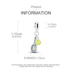 LAZA 925 Sterling Silver Charm for Bracelet Necklace Dangle Love Mom Butterfly Party Charm Beads Pendants DIY Jewelry for Women - color: Tennis sports