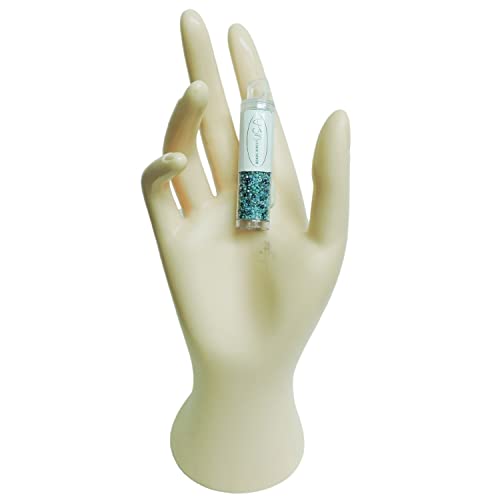 Miyuki Glass Seed Beads Round, Size 15/0, "Touch of Teal Mix, 8.2 Gram Tube