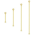 Necklace Extender, 4Pcs Gold 925 Sterling Silver Necklace Extenders Chain Bracelet Anklet Extension for Women Multiple Necklaces Jewelry (1”, 2”, 3”, 4”) - color: Golden