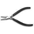 The Beadsmith Flat Nose Pliers – Extra Fine Tips – 4.5 inches (114mm) – PVC Grip Handle with Double Leaf Springs – Jewelry Making Tool for Creating Bracelets, Earrings and Necklaces - style: Flat Nose