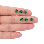 JOE FOREMAN 2x6mm Natural Green Zoisite Stone Semi-Gemstone Heishi Disc Rondelle Spacer Beads for Jewelry Making Full 15" Strand Energy Stone Healing Power - color: Green Zoisite Stone