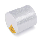OBSEDE 1 Roll/100m 0.7mm Elastic Stretch Crystal Thread Fishing Line Wire for Craft Bracelet Beads - size: 0.7mm