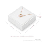 PU Leather Necklace Stand Display Holder Organizer Jewelry Showcase (White) - size: 3.15" x 3.15" x 0.97"