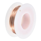 uxcell Soft Copper Wire (18 Gauge, 16.4 FT), 99.9% Pure Bare Copper Wire 1mm Solid Craft Wire for DIY Crafting Gardening Decoration (5Meter) - size: 18 Gauge X 16.4 Ft
