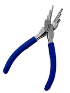 Premium German 2 EA Jewelry Pliers Including 6 in 1 Bail Making Pliers Jewelry Bail Pliers,Nylon Nose Pliers for Jewelry Making Beading Looping Shaping Wire DIY Crafts