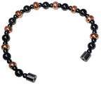 Copper and Magnetic Hematite Bracelet - size: 8.5 Inches