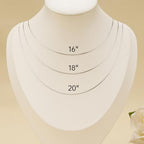 SMYHTGLIF 16 Inches Stainless Steel Necklace Chain Bulk for Jewelry Making 12 Pcs DIY Jewelry Chain Silver Adjustable Necklace - color: Silver Flat S, size: 16 inches