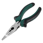 HOIGON 12 Pack 6 Inch Needle Nose Pliers, Spring Loaded Needle Nose Pliers with Wire Cutter and Strippers, Side Cutting Long Nose Pliers for Cutter and Bending Wire, Jewelry Making