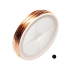 21 Gauge, 99.9% Pure Copper Wire (Round) Dead Soft CDA #110 Made in USA - 1 Ounce (24FT) by CRAFT WIRE - size: 21 Gauge, style: 1 Ounce