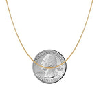 Savlano 925 Sterling Silver Solid 0.8mm Box Adjustable Bolo 14-24 Inch Chain Necklace For Women - Made in Italy Comes With a Gift Box - style: Gold Plated