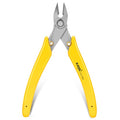 KATA 5.5 Inch Stainless Steel Wire Cutter Micro Flush Cutters, Precision Side Cutter Plier Sprue Cutting Snip for Electronics, Jewelry Making, Metal Wire Cutter, Crafting - color: 5.5 Inch