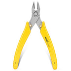 KATA 5.5 Inch Stainless Steel Wire Cutter Micro Flush Cutters, Precision Side Cutter Plier Sprue Cutting Snip for Electronics, Jewelry Making, Metal Wire Cutter, Crafting - color: 5.5 Inch