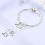 LAZA Charms for Bracelets 925 Sterling Silver Butterfly Summer Travel Ocean Lucky Charm Beads Pendant Jewelry for Women Mom - color: You and Me love infinitely