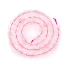 Adabele 15 Inch Natural Rose Quartz Pink Crystal Gemstone 6mm Faceted Flat Round Coin Loose Beads Gem Stone Spacer (57-61pcs) for Jewelry Making GZ13-9 - color: Rose Quartz, size: 15 Inch/1 Strand